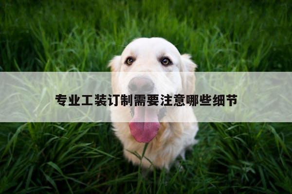 【b体育官网】专业工装订制需要注意哪些细节